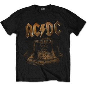 AC/DC tričko Brass Bells Čierna L