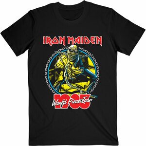 Iron Maiden tričko World Piece Tour '83 V.2. Čierna S