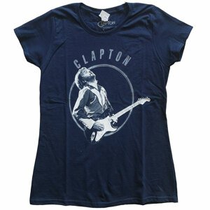 Eric Clapton tričko Vintage Photo Modrá XS