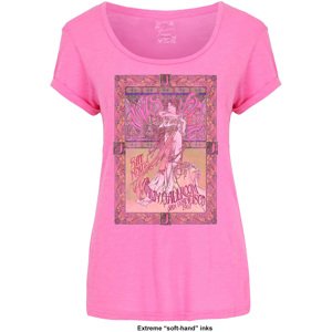 Janis Joplin tričko Avalon Ballroom '67 Ružová S
