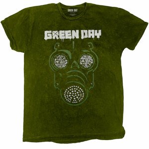 Green Day tričko Gas Mask Zelená M
