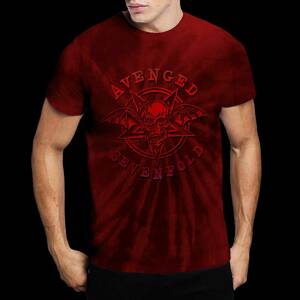 Avenged Sevenfold A7X tričko Pent Up Červená S
