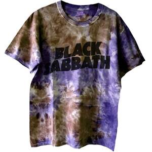 Black Sabbath tričko Wavy Logo Fialová M
