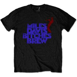 Miles Davis tričko Bitches Brew Vintage Čierna M
