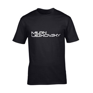 Milan Lieskovský tričko Milan Lieskovský Čierna XXL