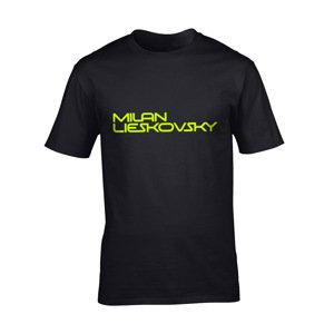 Milan Lieskovský tričko Milan Lieskovský Čierna/zelená XL