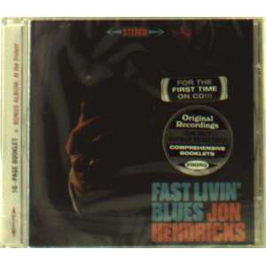 HENDRICKS, JON - FAST LIVIN' BLUES/LIVE AT THE TRIDENT, CD