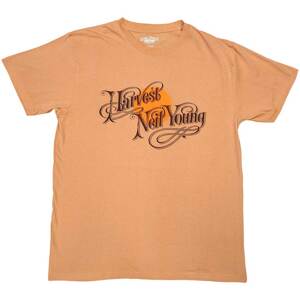 Neil Young tričko Harvest Žltá M
