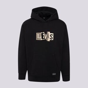 Levi's S Kapucňou Skate Hooded Sweatshirt Čierna EUR XL