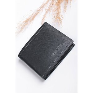 Pánska čierna kožená peňaženka Diego