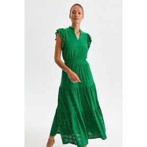 Zelené dlhé šaty SSU4061