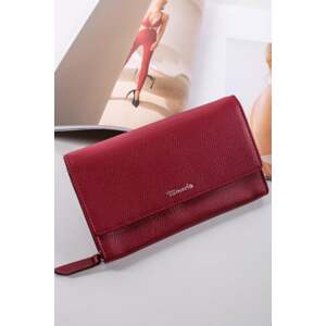 Červená kožená peňaženka Amanda 50008