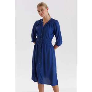 Modré košeľové šaty SSU4202
