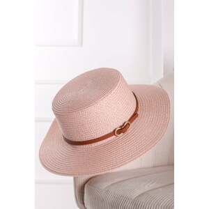 Béžový slamený klobúk Alicent