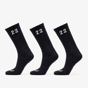 Jordan Essentials Crew Socks 3-Pack Black/ White
