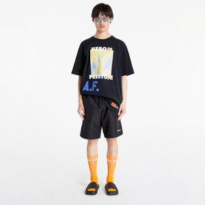 HERON PRESTON Ex-Ray Heron Nylon Trackshorts Black/ White