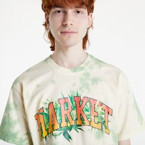 MARKET Arc Herbal Remedy Tie-Dye T-Shirt Green Yellow Tie-Dye