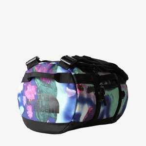 The North Face Base Camp Duffel - S Lapis Blue Snow Spider Large Print/ TNF Black