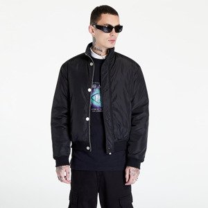 Han Kjøbenhavn Nylon Padded Logo Button Jacket Black