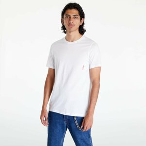 Hugo Boss Cotton Underwear T-Shirts With Vertical Logo 2-Pack Black