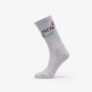 Patta Rose Sports Socks Melange Grey