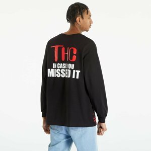 PLEASURES THC Long Sleeve Tee Black