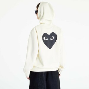 Comme des Garçons PLAY Zip Hoodie Ivory