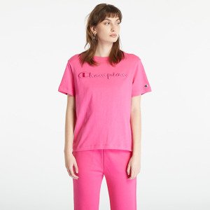 Champion Crewneck T-Shirt Pink