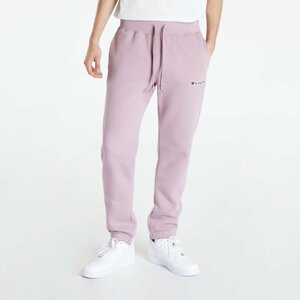 Champion Logo Elastic Cuff Pants Purple