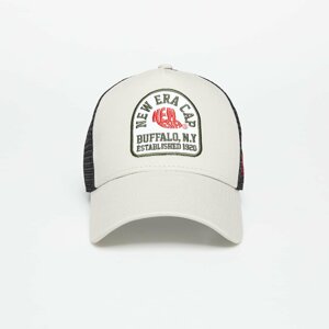 New Era State Patch Trucker Cap Cream/ Black