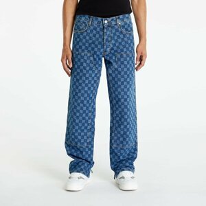 MISBHV Denim Monogram Carpenter Trousers Jeans Blue