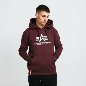 Alpha Industries Basic Hoody Dark Wine