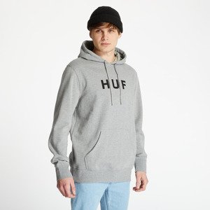 HUF Essentials OG Logo Hoodie Grey Heather