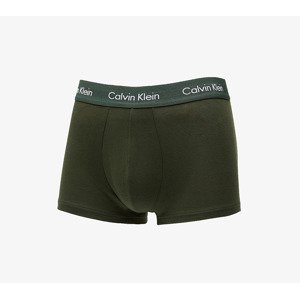 Calvin Klein 3 Pack Low Rise Trunks Blue/ Pink/ Green