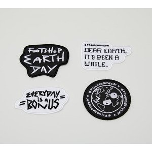 Footshop EARTH DAY Patch Pack Black
