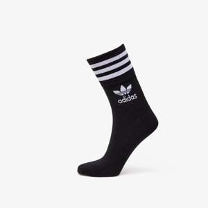 adidas Mid Cut Crew Socks 3-Pack Black/ White