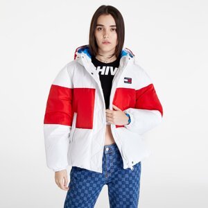 Tommy Jeans Shiny Badge Puffer Red