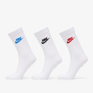 Nike Sportswear Everyday Essential Crew Socks 3-Pack White/ Multicolor S