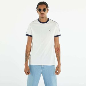 Tričko FRED PERRY Taped Ringer T-shirt Snow White M