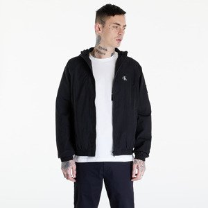 Calvin Klein Jeans Unpadded Hooded Harr Black