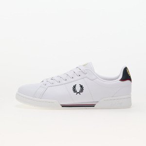 FRED PERRY B722 Leather White/ Navy