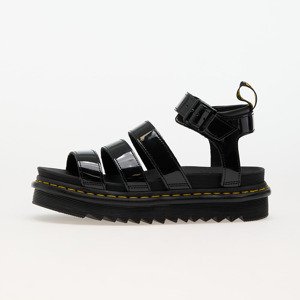 Dr. Martens Blaire 3 Strap Sandal Black Patent Lamper