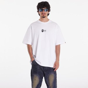 A BATHING APE Mad Ape Graphic Logo Relaxed Fit Tee White