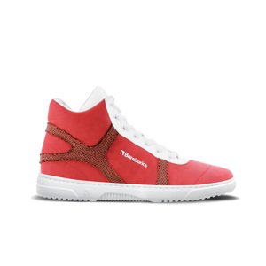 Barefoot tenisky Barebarics Hifly - Red & White 37
