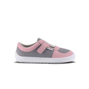 Detské barefoot tenisky Be Lenka Fluid - Pink & Grey 35